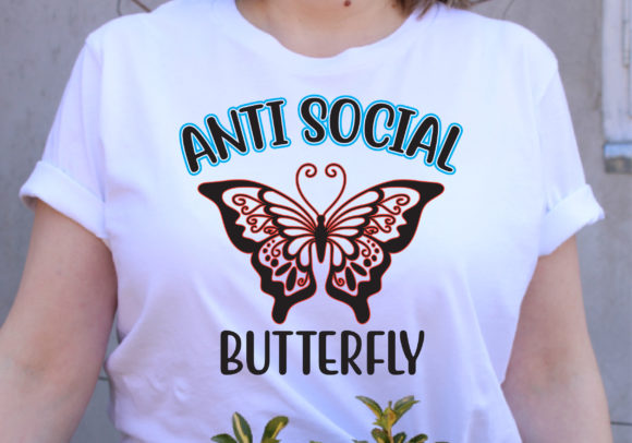 Anti Social Butterfly SVG Design Review
