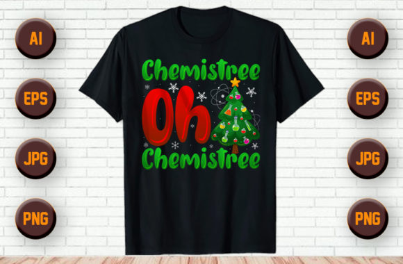 Christmas T Shirt and Mug Typography -2 Graphics Review