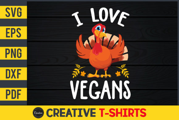 I Love Vegans: Graphics & Print Templates Review