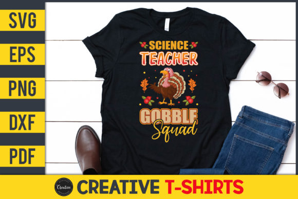 Science Teacher Gobble Squad: Graphics & Print Templates