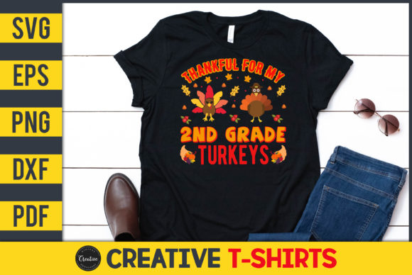 Thankful for My 2nd Grade Turkeys: Graphics & Print Templates