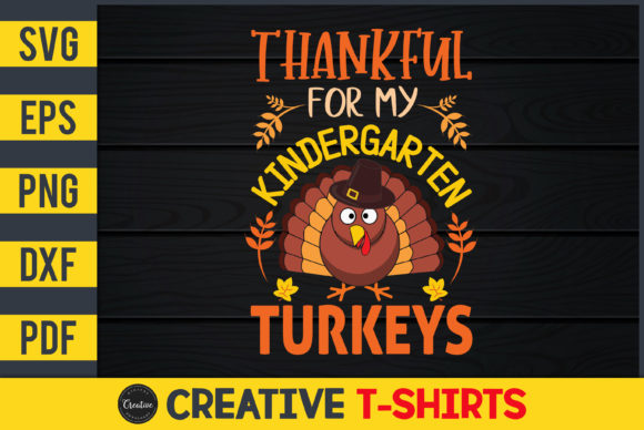 Thankful for My Kindergarten Turkeys Graphics Review