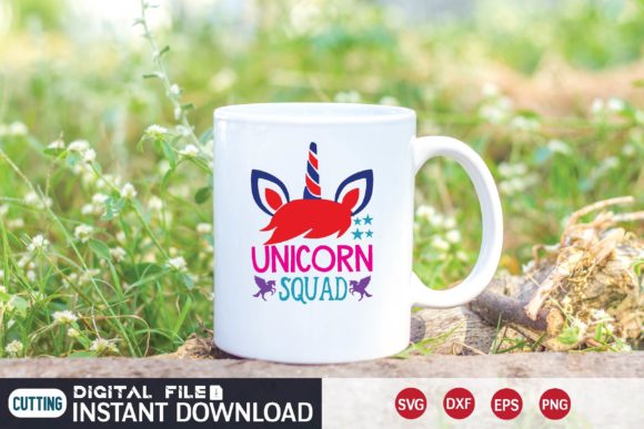 Unicorn Squad Svg: Graphics & Print Templates Review